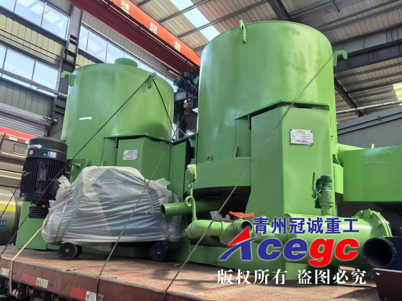 移動滾筒式洗石機(jī)出口